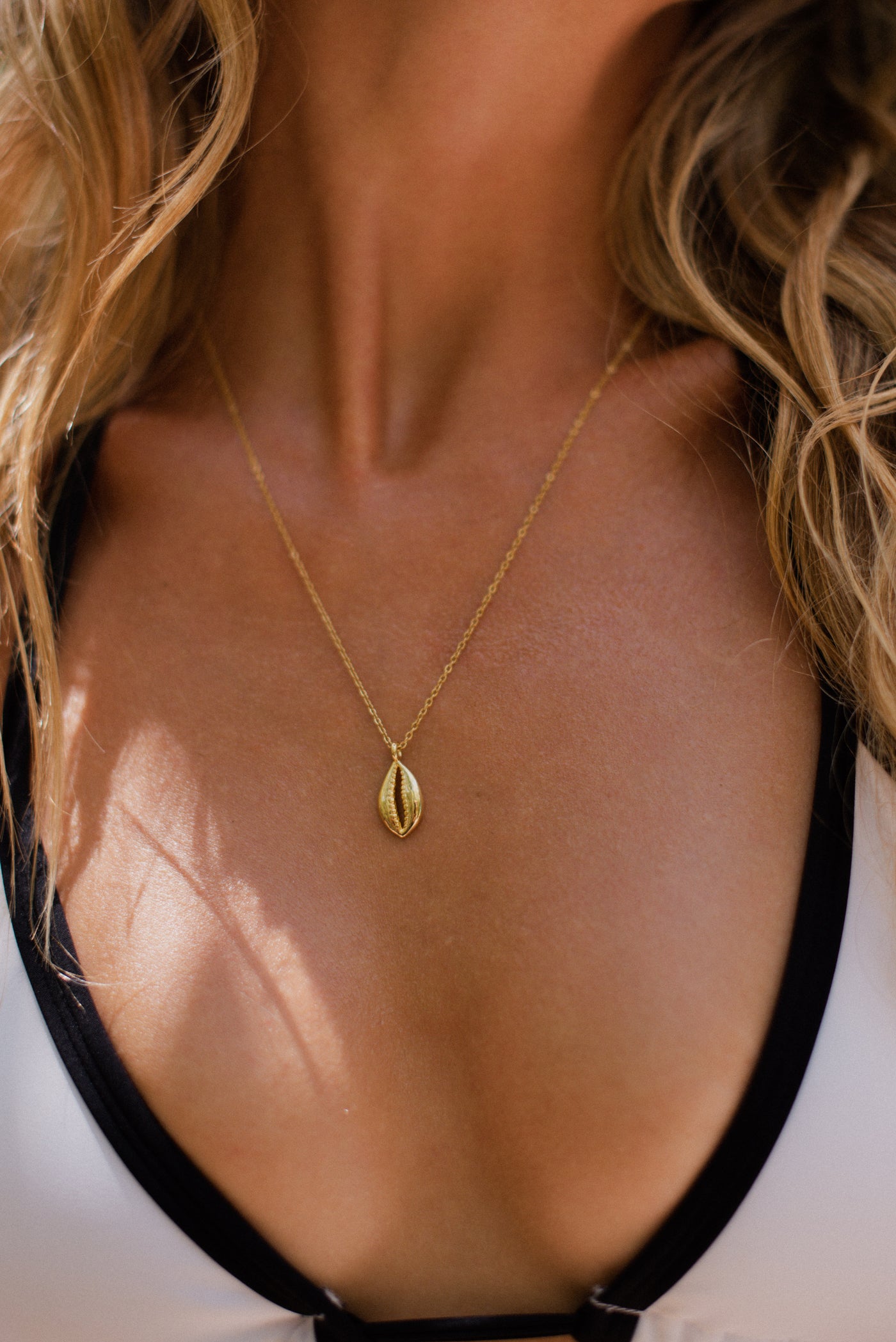 Kette mit Muschel Anhänger