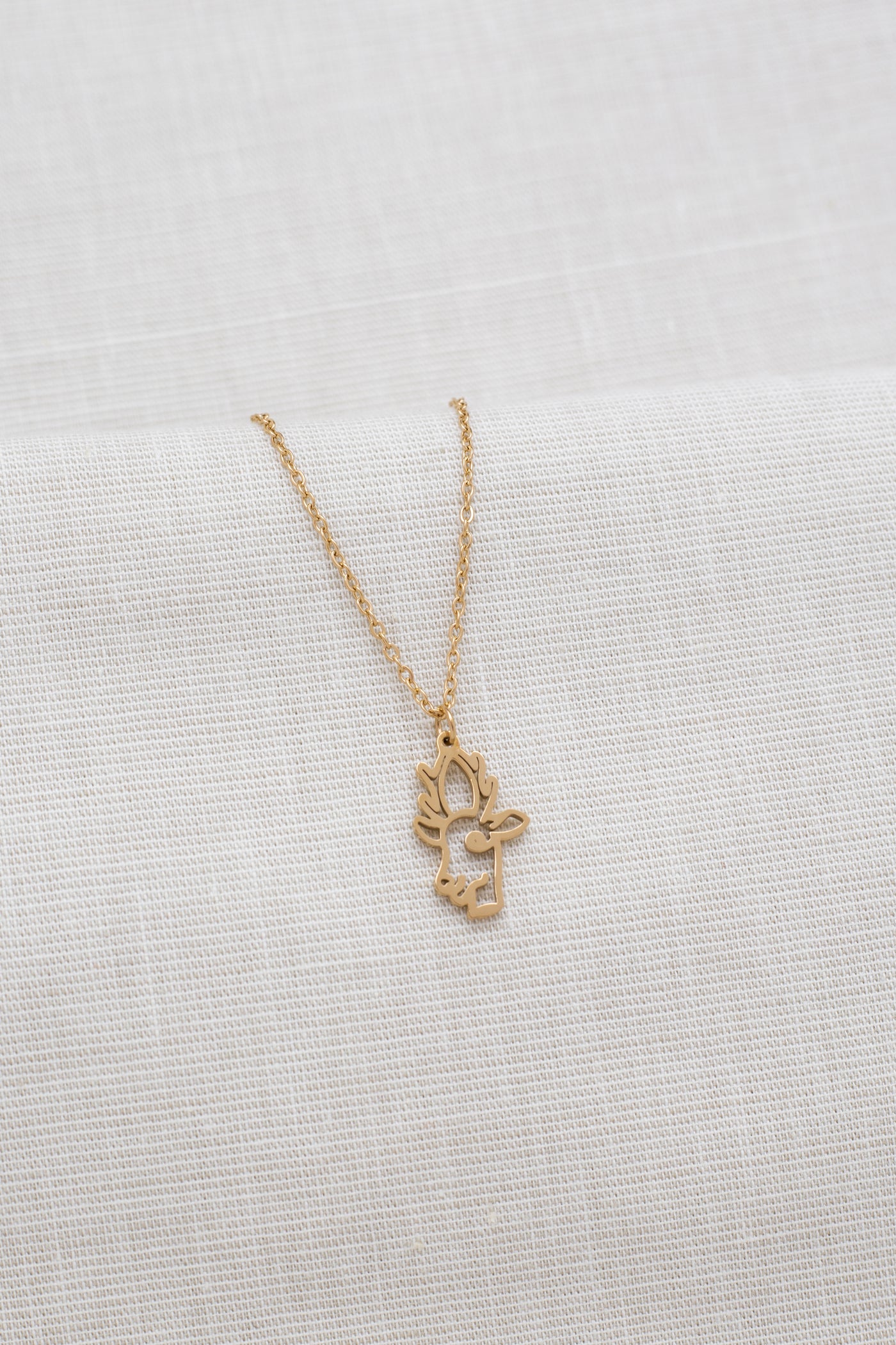 Kette mit Hirsch Anhänger