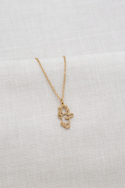 Kette mit Hirsch Anhänger