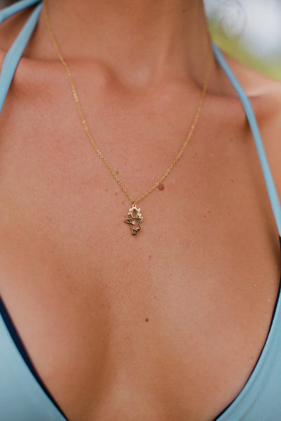 Kette mit Hirsch Anhänger