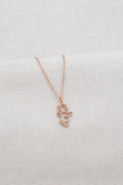 Kette mit Hirsch Anhänger