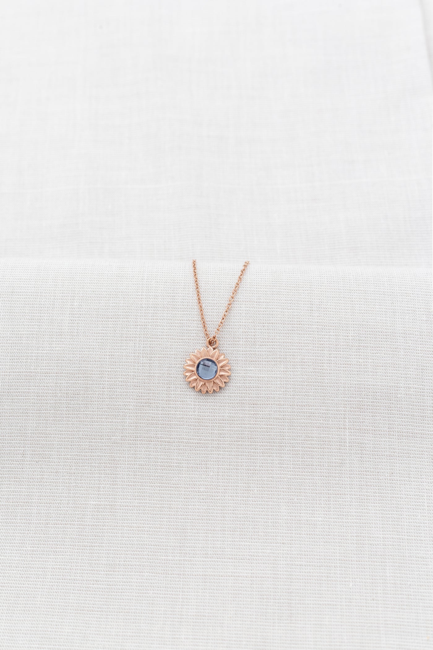 Kette mit Sonnenblume Anhänger