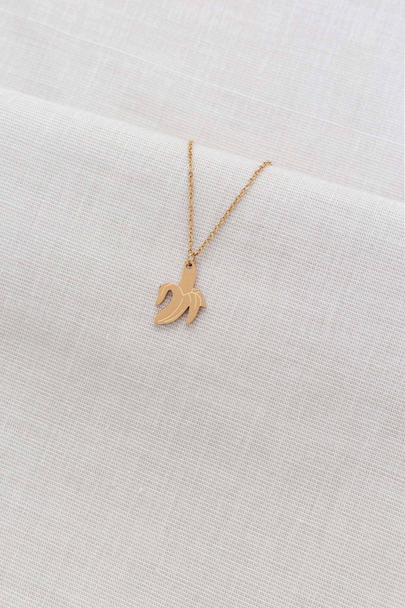 Kette mit Banane Anhänger
