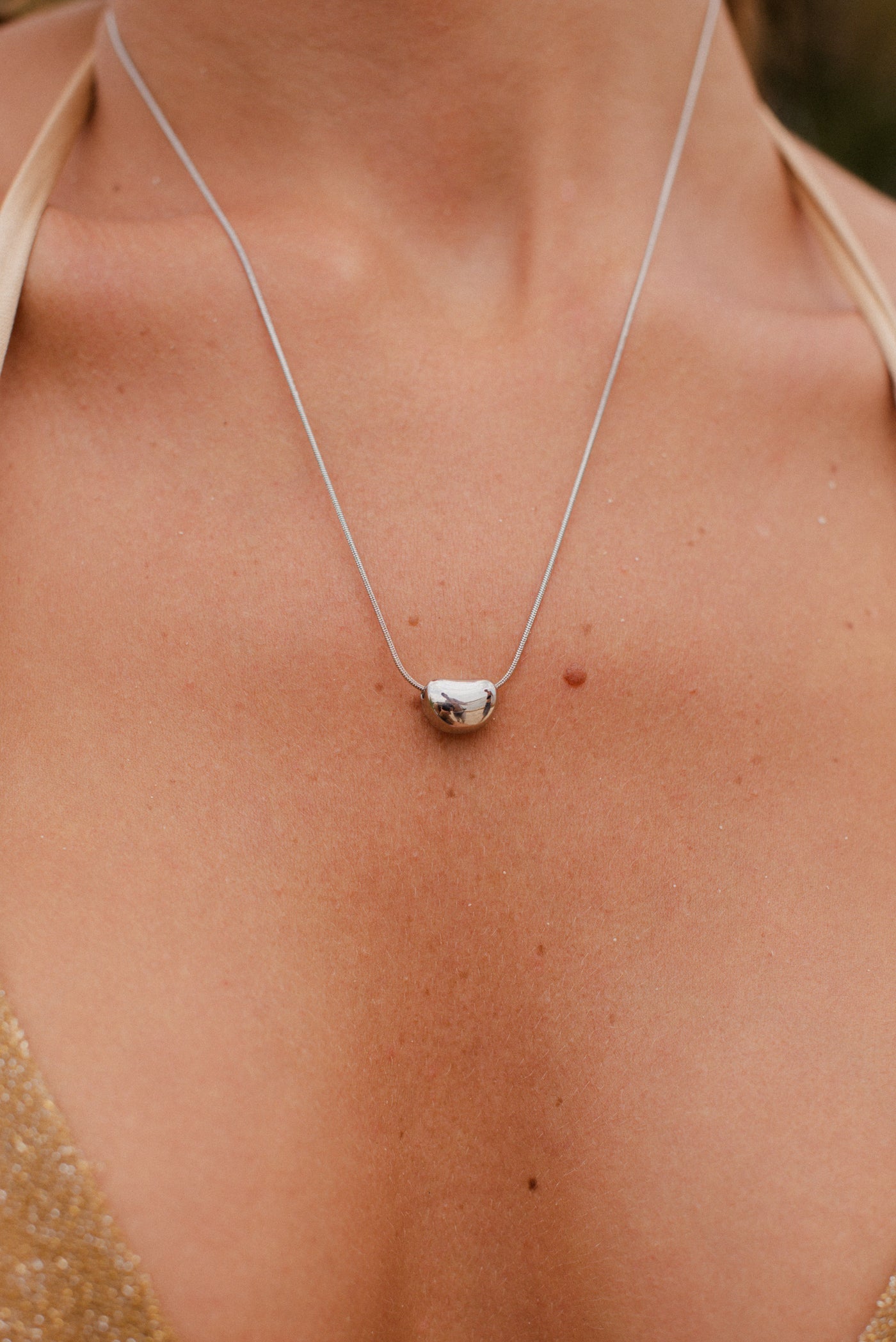 Kette mit Bean Anhänger