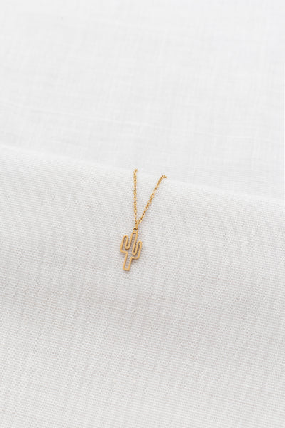 Kette mit Kaktus Anhänger
