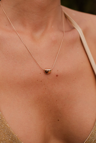 Kette mit Bean Anhänger