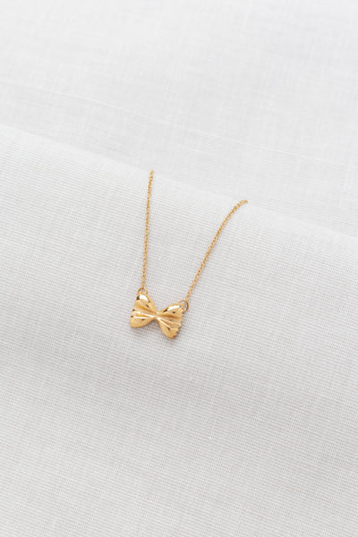 Kette mit Farfalle Nudel Anhänger