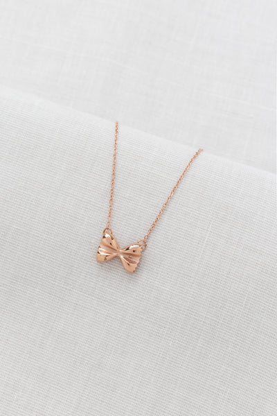 Kette mit Farfalle Nudel Anhänger