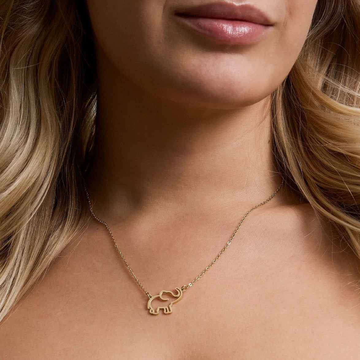 Kette mit Elefant