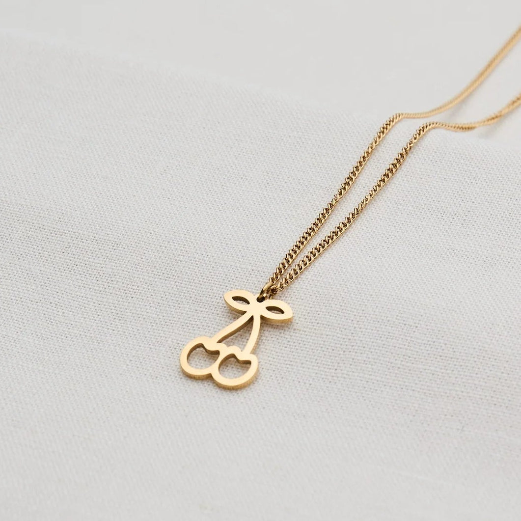Kette mit Kirsche