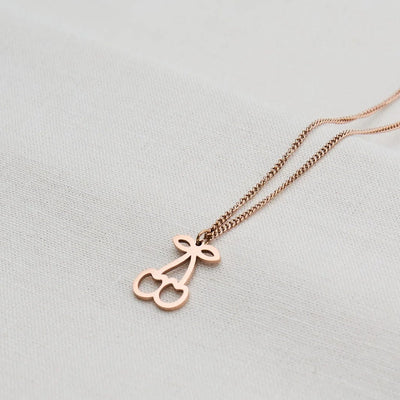 Kette mit Kirsche
