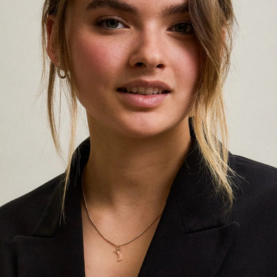 Kette mit Cocktailglas