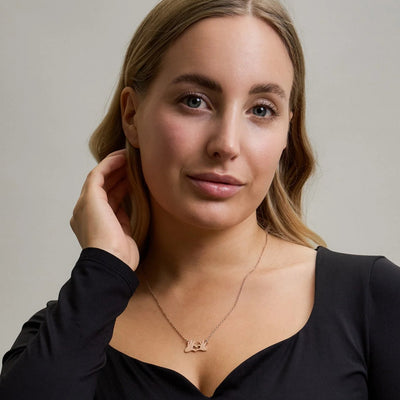 Kette mit Herz-Hände