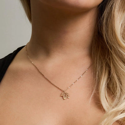 Kette mit Ahornblatt