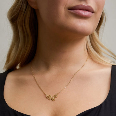 Kette mit Olivenzweig