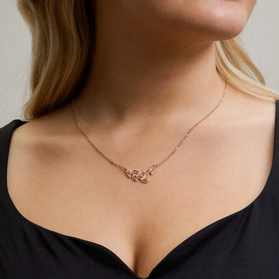 Kette mit Olivenzweig