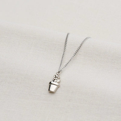 Kette mit Blumentopf