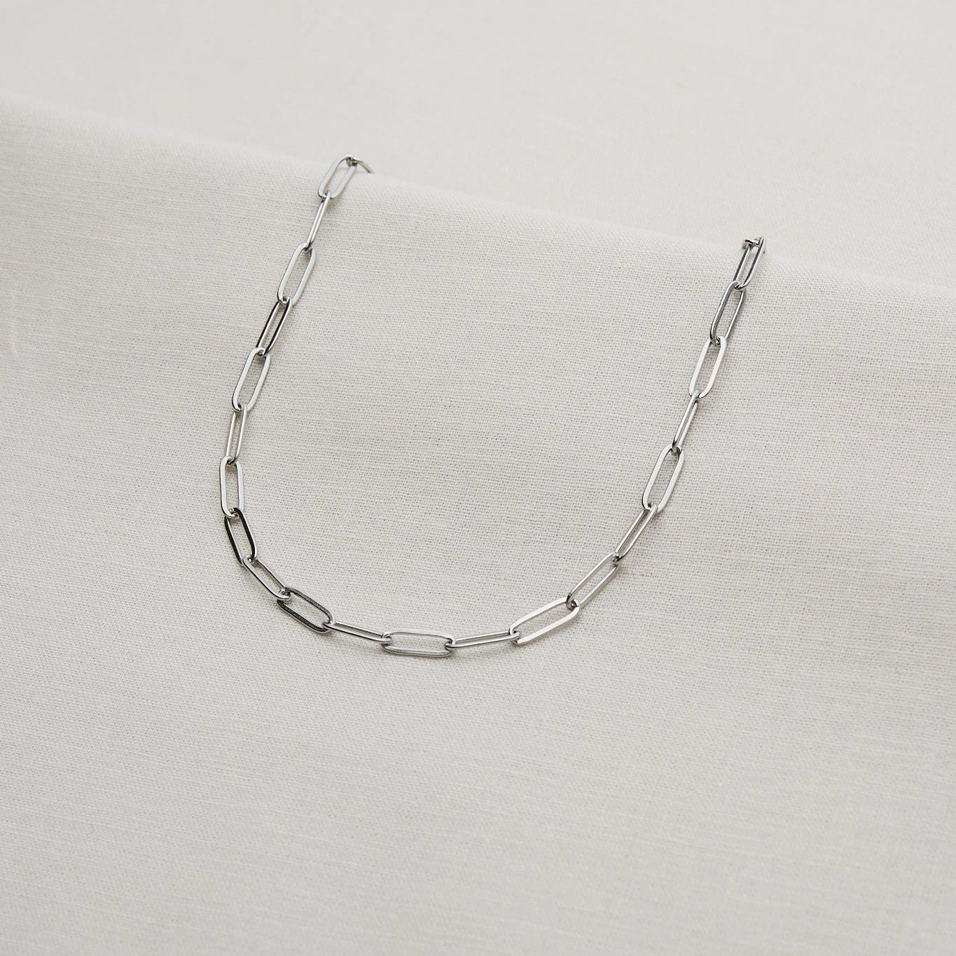 Paperclip Choker Kette