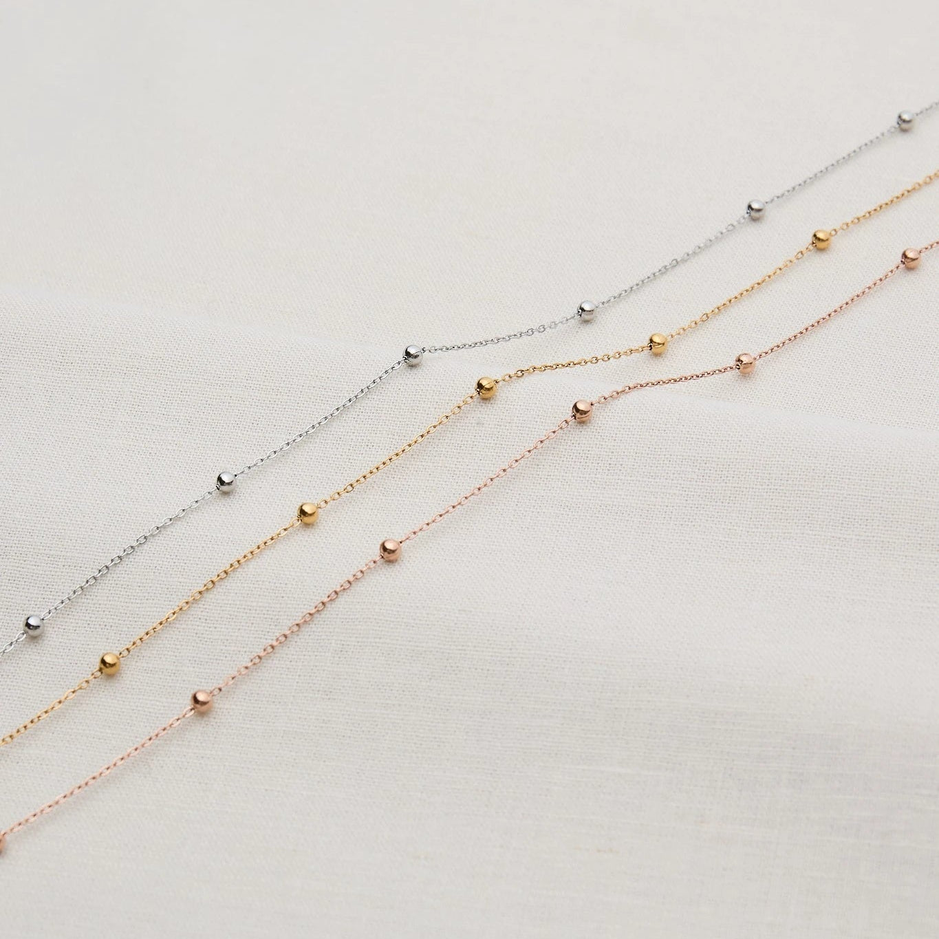 Satellitenkette Kügelchen