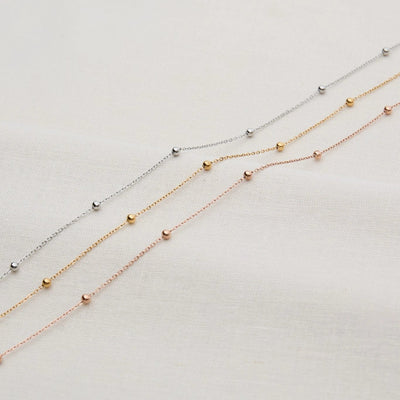 Satellitenkette Kügelchen