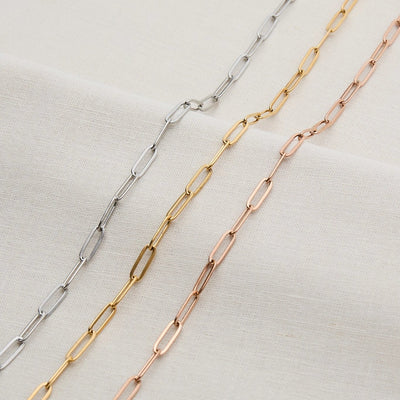 Paperclip Choker Kette