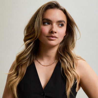 Paperclip Choker Kette