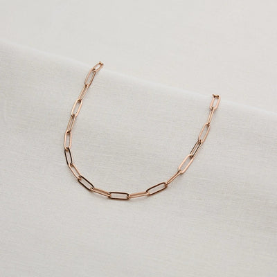 Paperclip Choker Kette