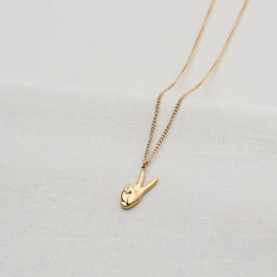 Kette mit Victory Hand