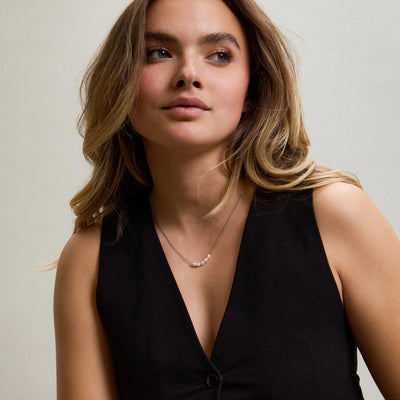 Kette mit Süßwasser Perlen