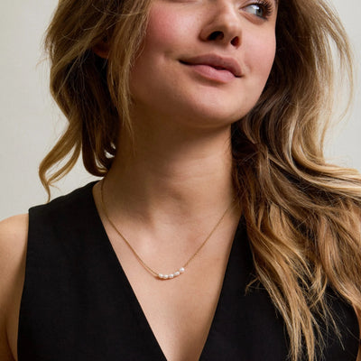 Kette mit Süßwasser Perlen