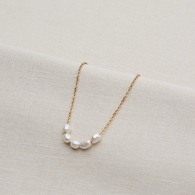 Kette mit Süßwasser Perlen