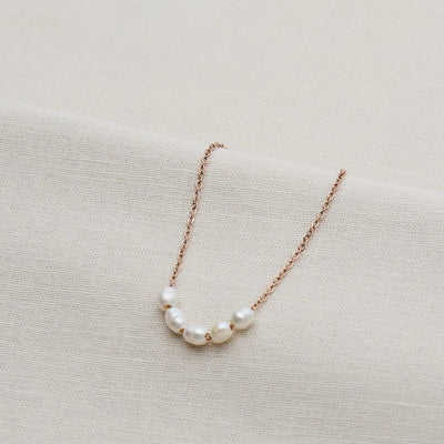 Kette mit Süßwasser Perlen