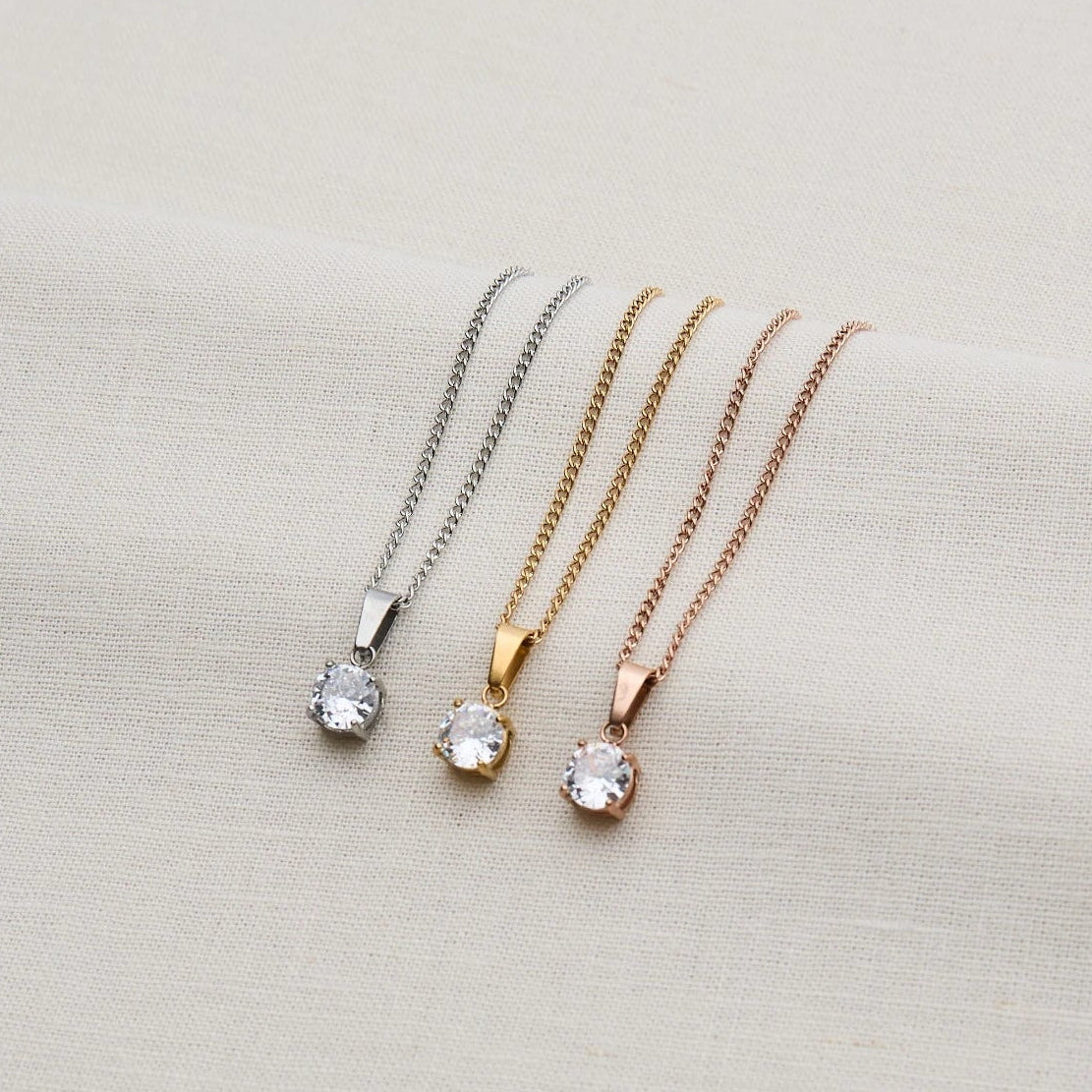 Kette Solitär Diamant