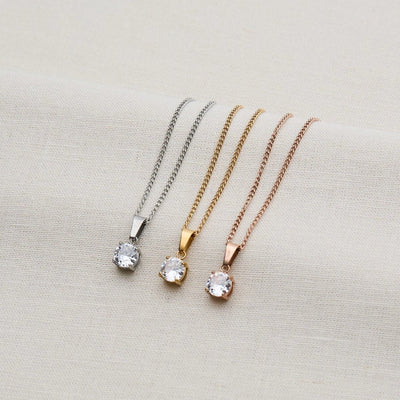 Kette Solitär Diamant