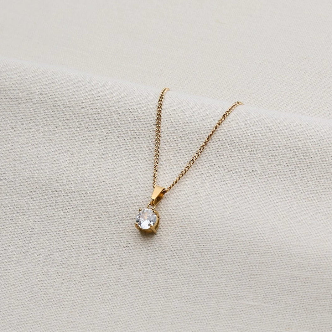 Kette Solitär Diamant