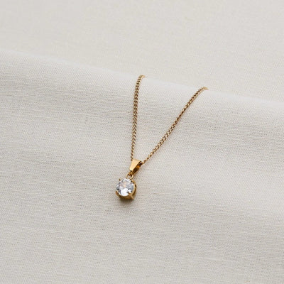 Kette Solitär Diamant