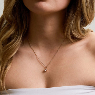 Kette Solitär Diamant