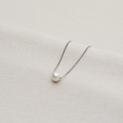 Kette mit Solitär Perle