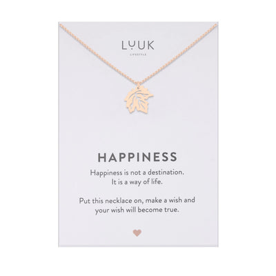 Kette mit Ahornblatt