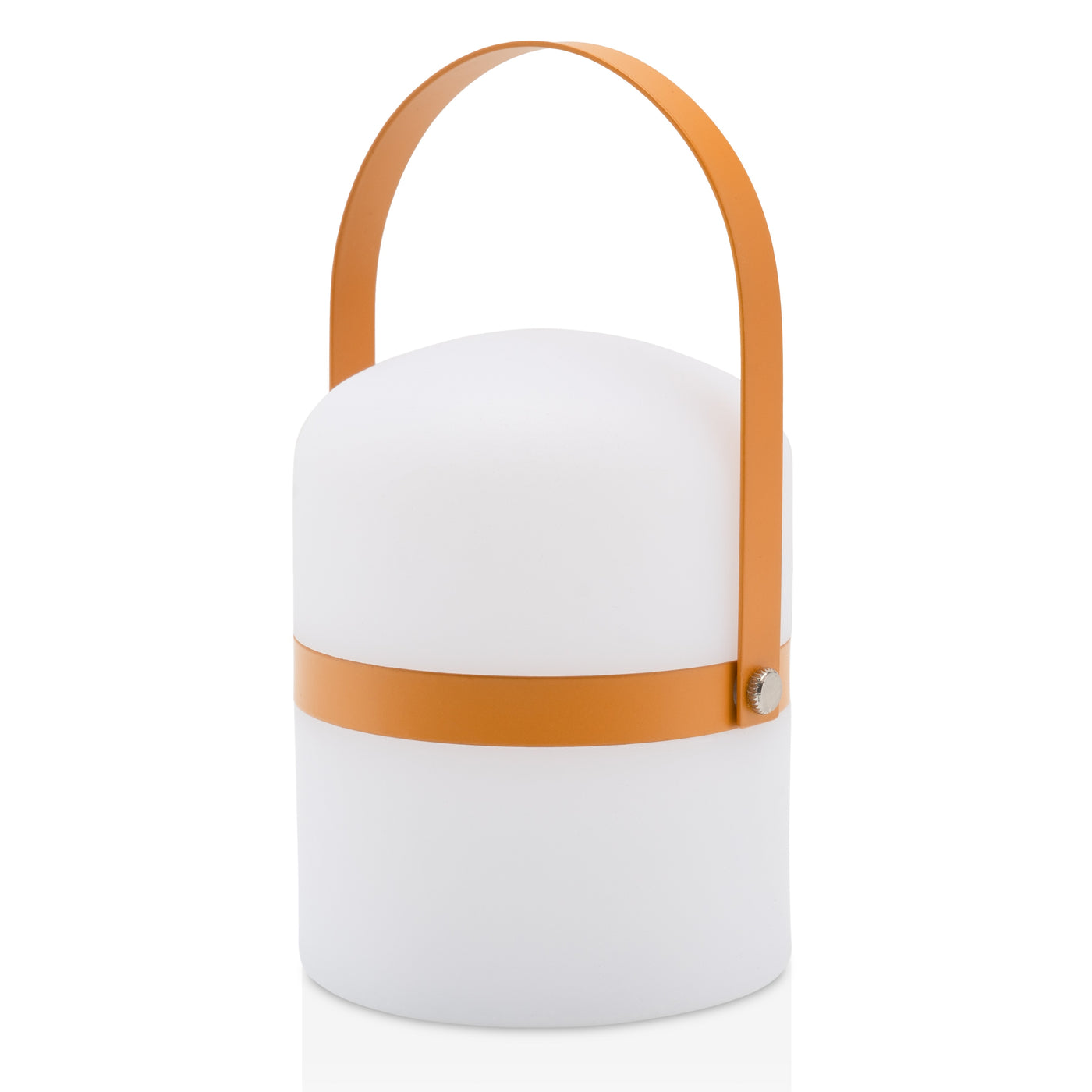 Mobile LED table lamp Sävar, curry matt (18,5 cm)