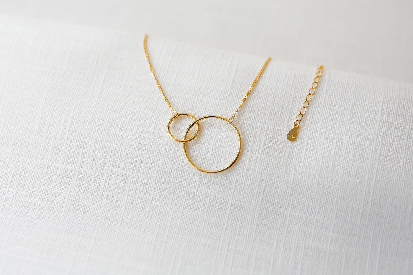 Sterling Silver Necklace with Hexagon Pendant and Simplicity Spell Card