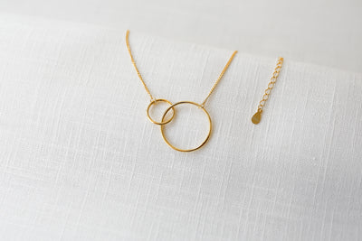 Sterling Silver Necklace with Hexagon Pendant and Simplicity Spell Card