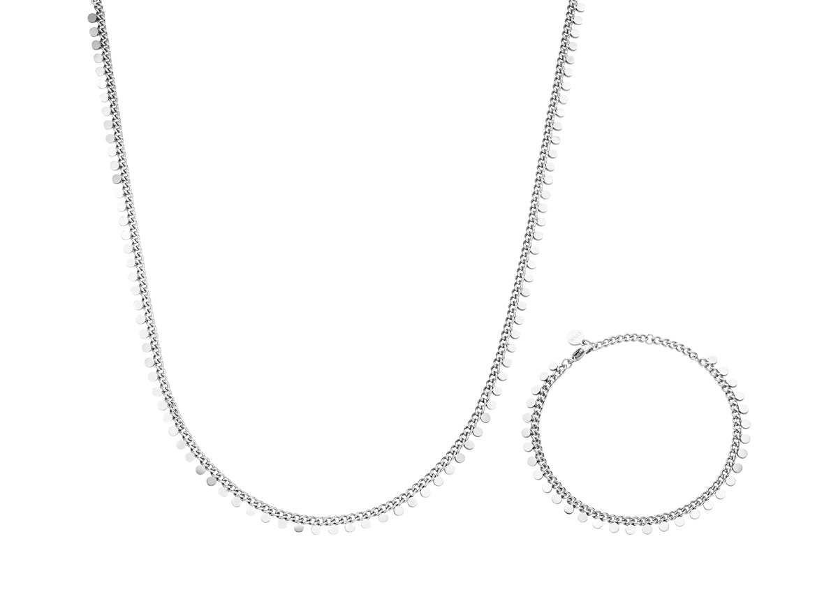 Coins Ketten-Armband Set