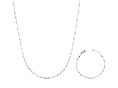 Schlangen Ketten-Armband Set