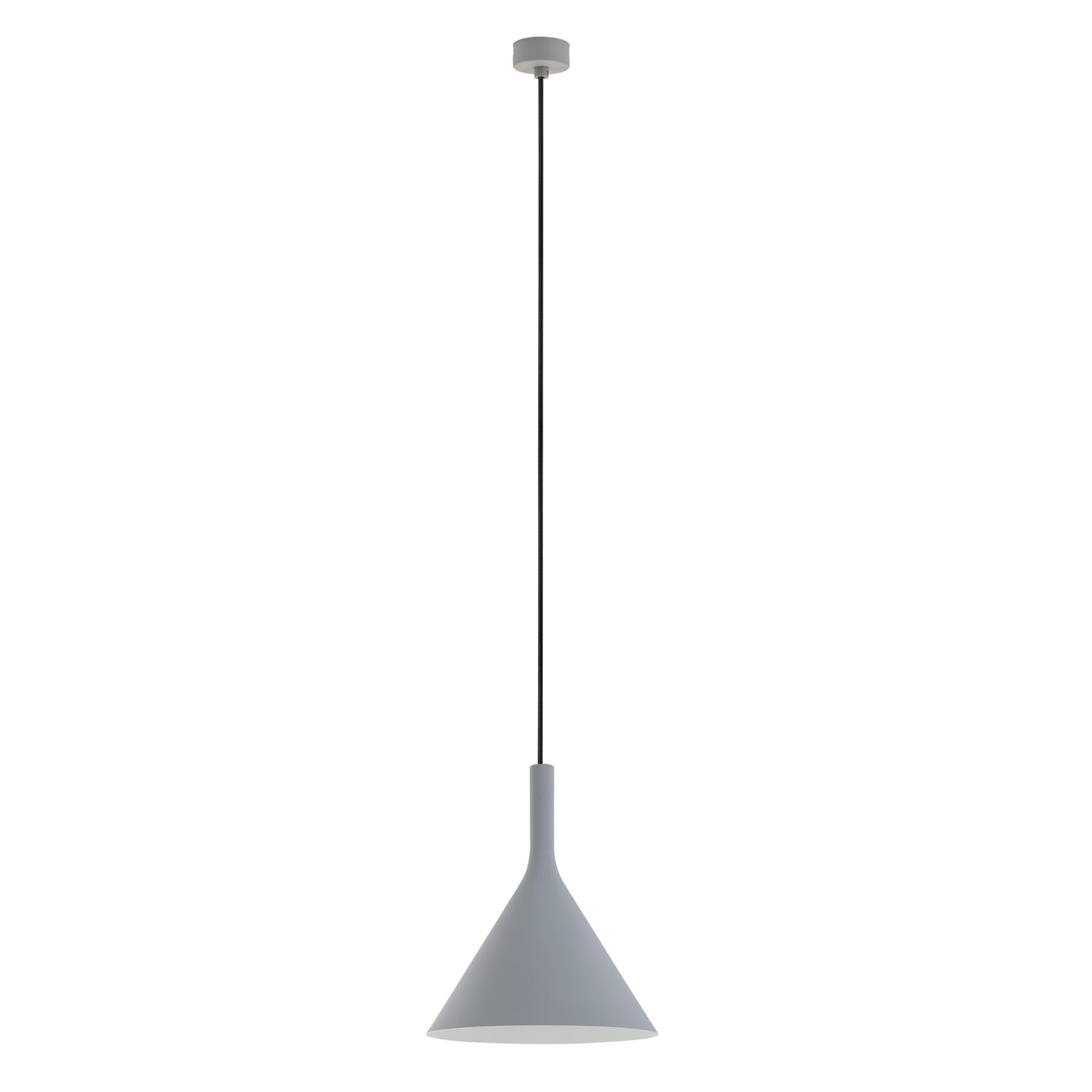pendant lamp Goeteborg, grey matt