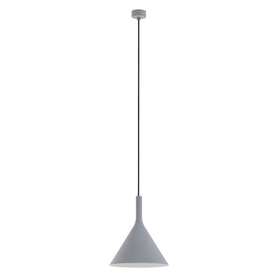pendant lamp Goeteborg, grey matt