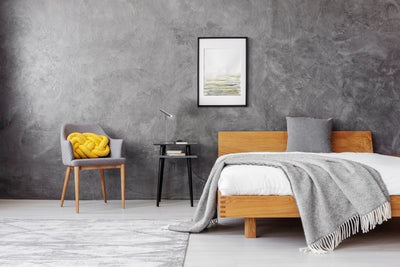 Stylische Nachttischlampe mit punktuellem Licht für das Schlafzimmer